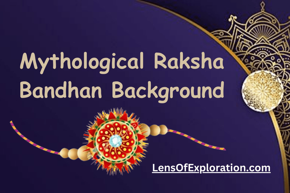 Mythological Raksha Bandhan Background