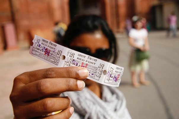 red fort ticket