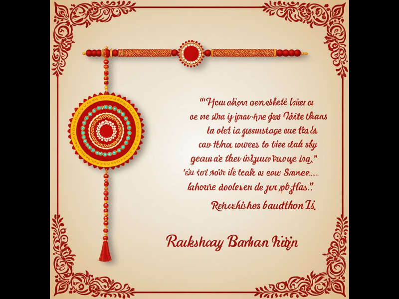 raksha bandhan quotes in hindi