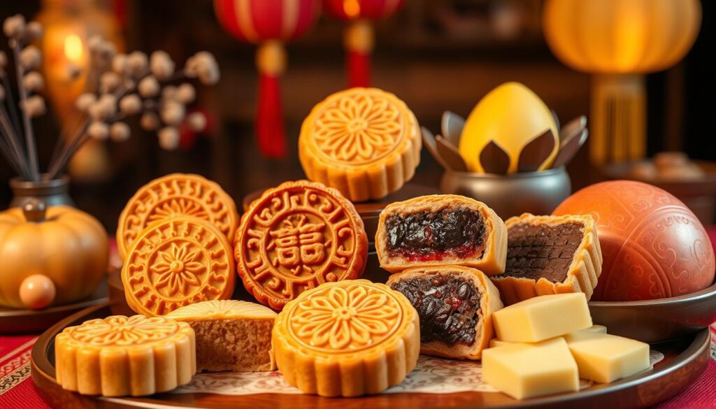 Mid autumn festival food