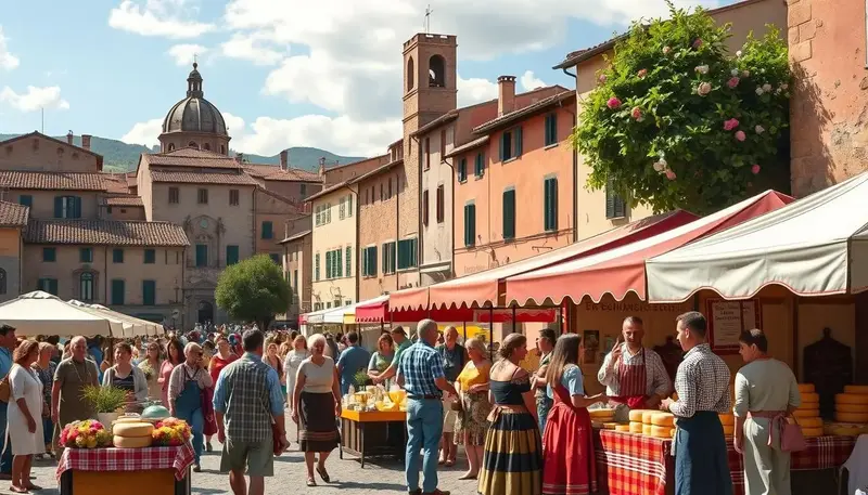 Pienza italy traditions