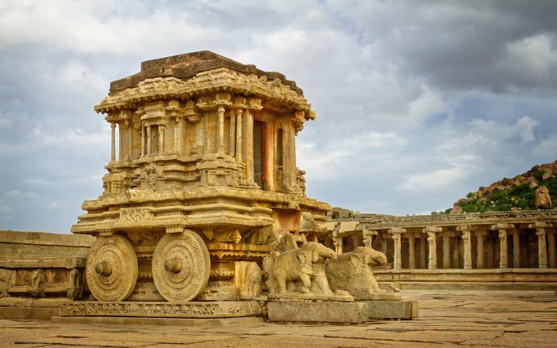 Stone Chariot Hampi 