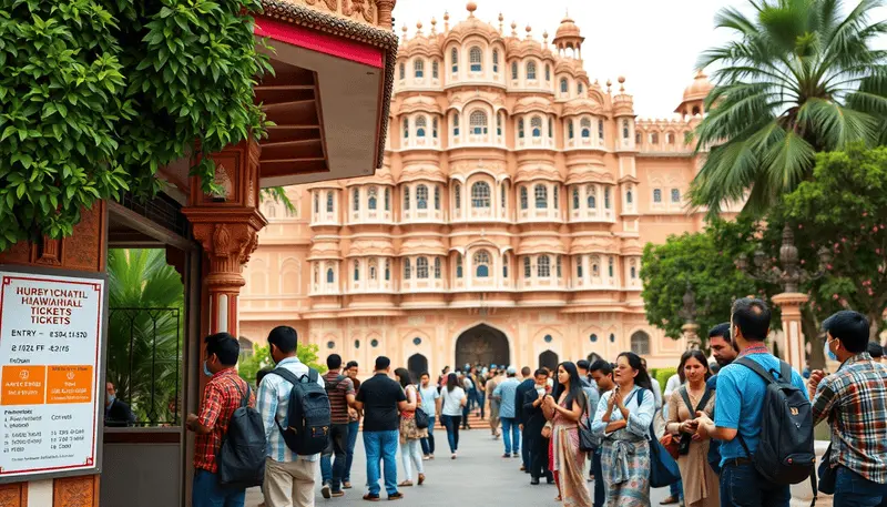 Hawa Mahal Entry Fees and Tickets