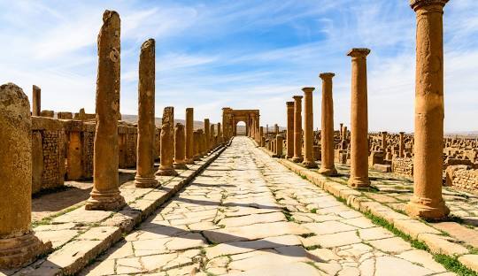 Exploration of Timgad Algeria