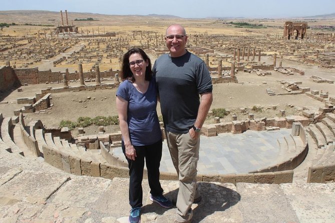 Visiting Timgad as a tourist