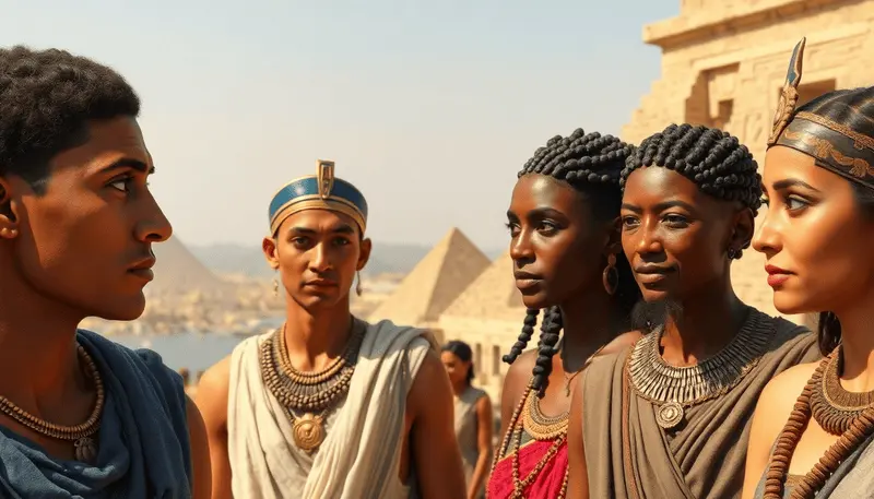 Exploring the Ancient Egyptians Race  Egyption Heritage